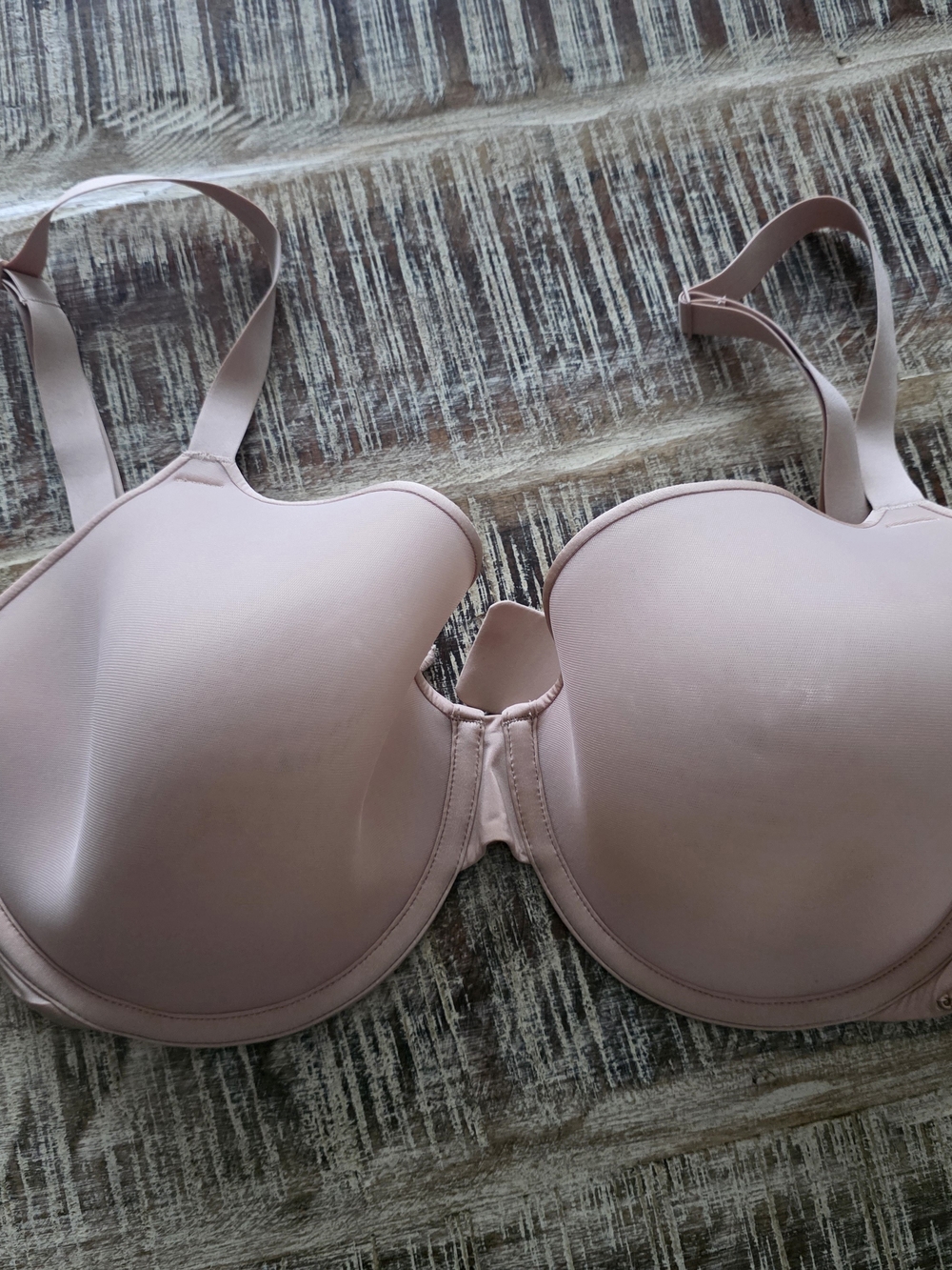 Skims Weightless Demi Bra In Mica (Sheer Blush)